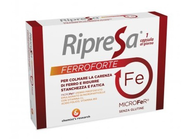 Ripresa Ferroforte - Confezione 20 Capsule