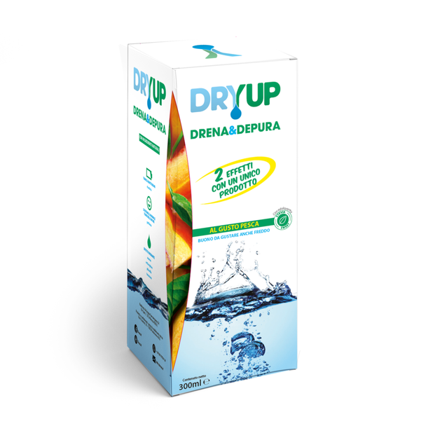 Tocas - Dry Up Drenante Gusto Pesca Confezione 300 Ml