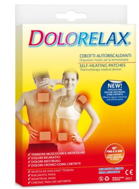 Dolorelax - Cerotto Effetto Caldo Confezione 3 Cerotti