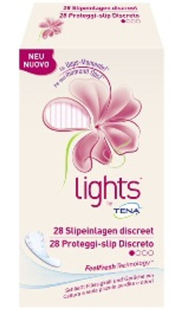 Tena - Lights Discreto Proteggi Slip Confezione 28 Pezzi