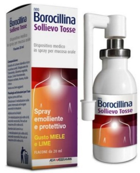 Neoborocillina - Sollievo Tosse Spray Confezione 20 Ml