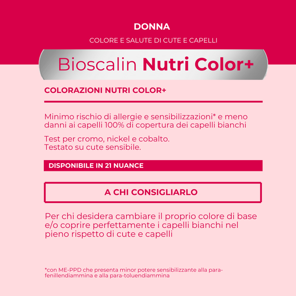 Bioscalin - Nutricolor Istantaneo Castano Scuro Confezione 75 Ml