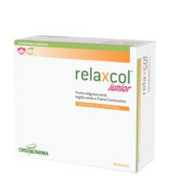 Relaxcol Junior Integratore Alimentare Benessere Digestivo Confezione 16 Bustine 