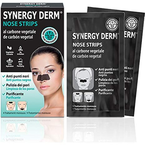 Synergy Derm - Nose Strips Confezione 4 Trattamenti 