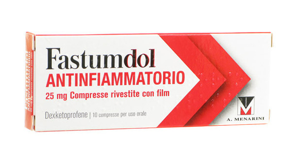 Fastumdol - Antinfiammatorio 25 Mg Confezione 10 Compresse 