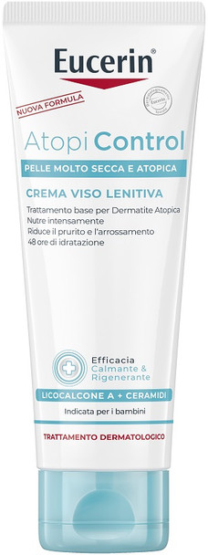 Eucerin - Atopi Control Crema Viso Lenitiva Pelle Molto Secca E Atopica Confezione 50 Ml