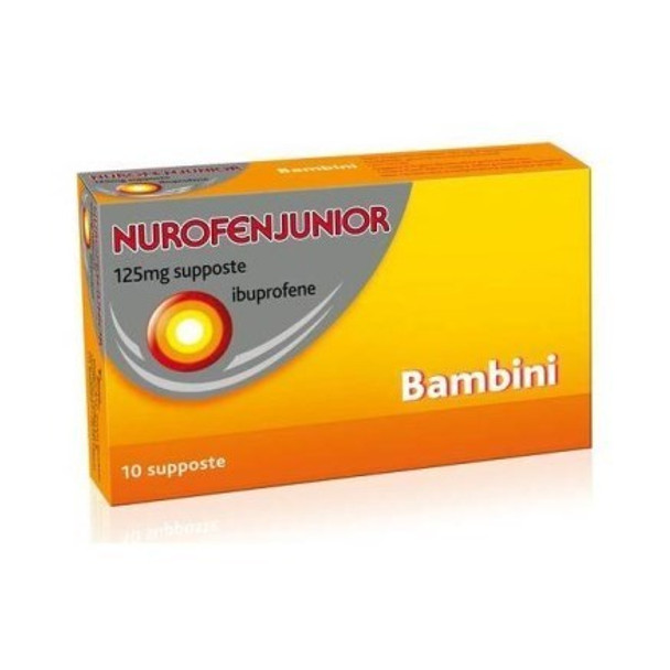 Nurofenjunior - 125 Mg Confezione 10 Supposte 