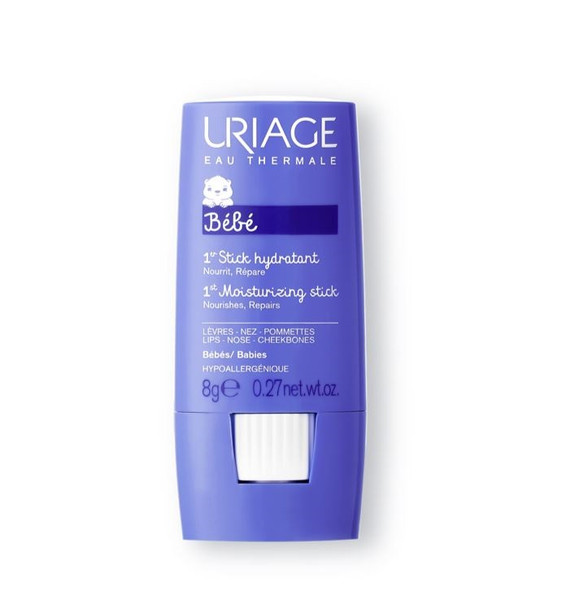 Uriage - Bébé Stick Riparatore Labbra Naso Zigomi Confezione 8 Gr