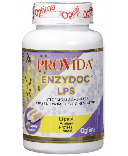 Optima Naturals - Provida Enzydoc LPS Confezione 40 Capsule 
