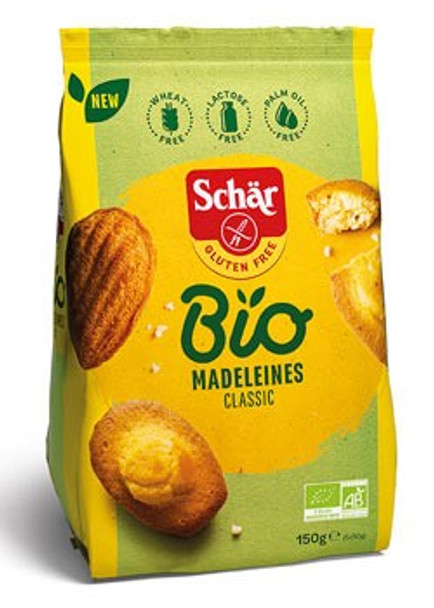 Schar - Bio Madeleines Classic Senza Glutine Confezione 150 Gr 