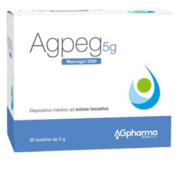 Agpeg - Macrogol 3350 Confezione 30 Bustine