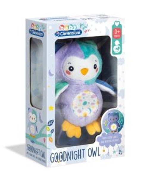 Clementoni - Baby Goodnight Owl Carillon Luminoso