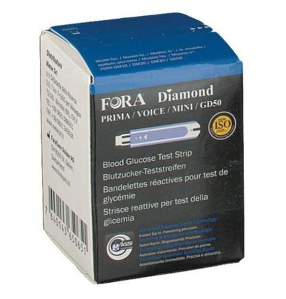 Fora - Diamond GD50 Strisce Reattive Confezione 25 Pezzi