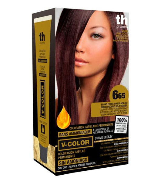 Th Pharma - Vitalia Color Tintura Senza Ammoniaca N. 6.65 Confezione 60 Ml
