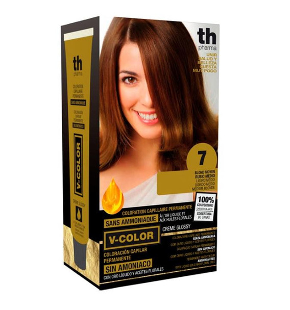Th Pharma - Vitalia Color Tintura Senza Ammoniaca N. 7 Confezione 60 Ml