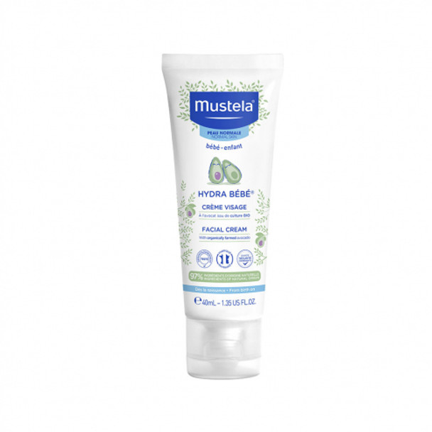 Mustela - Hydra Bebè Crema Viso 24H Confezione 40 Ml 