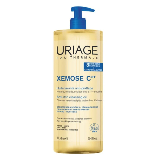 Uriage - Xémose C8+ Olio Detergente Confezione 1 Lt
