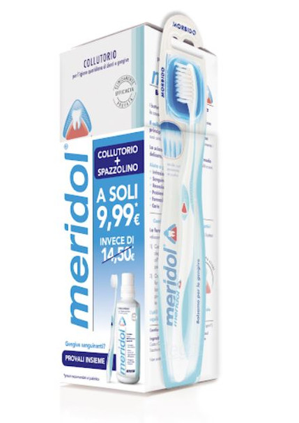 Meridol - Special Pack Collutorio 400 Ml + Spazzolino Morbido 