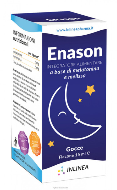 Inlinea - Enason Melissa e Melatonina Confezione 15 Ml 