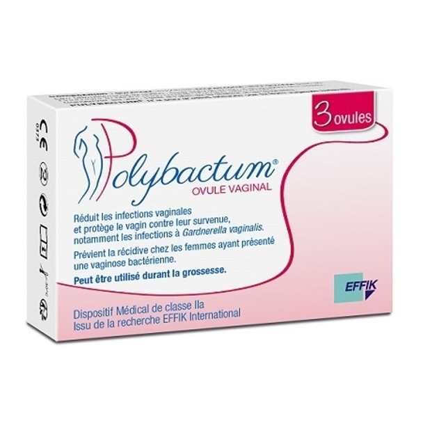 Polybactum - Confezione 3 Ovuli Vaginali 