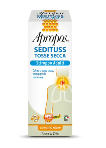 Apropos - Sedituss Sciroppo Tosse Secca Adulti Confezione 210 Gr