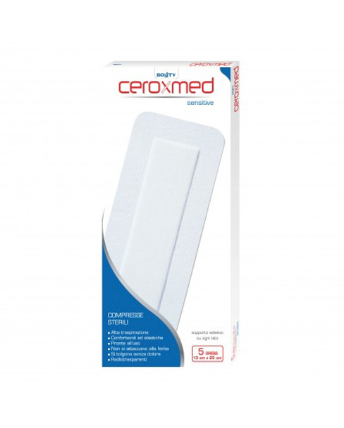 Ceroxmed - Sensitive Dress Cerotti 25X10 Cm Confezione 5 Pezzi