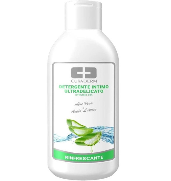 Curaderm - Detergente Intimo Ultradelicato Aloe Confezione 250 Ml Curaderm - Detergente Intimo Ultradelicato Aloe Confezione 250 Ml