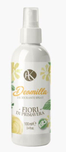 Alkemilla - Deodorante Spray Fiori Primavera Confezione 100 Ml