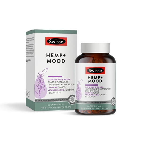 Swisse - Hemp+ Mood Confezione 60 Capsule 