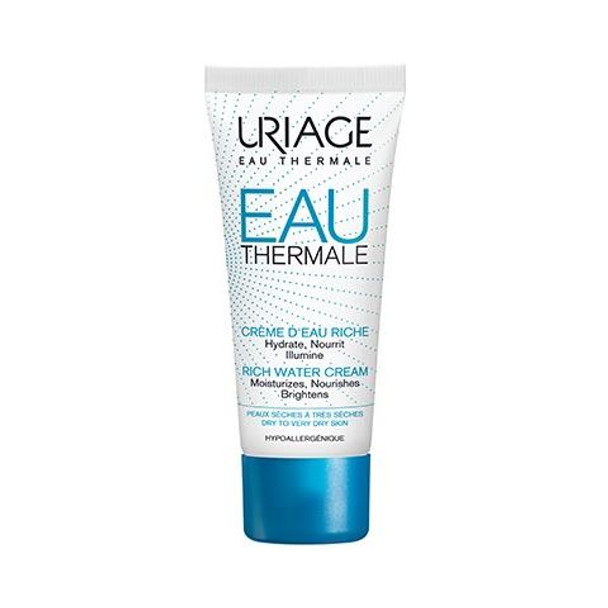 Uriage - Eau Thermale Crema Ricca Acqua Confezione 40 Ml 