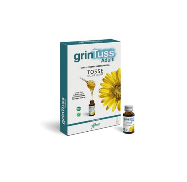 Aboca - Grintuss Sciroppo Adulti Confezione 12 Flaconcini