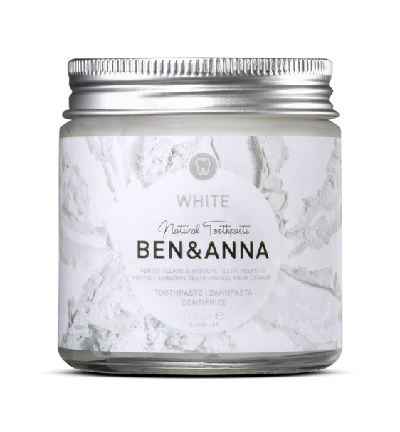 Ben&Anna - Naturl Pasta Dentifricia White Confezione 100 Gr