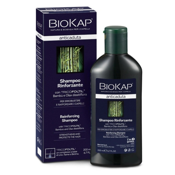 Bios Line - Biokap Shampoo Rinforzante Anticaduta Confezione 200 Ml