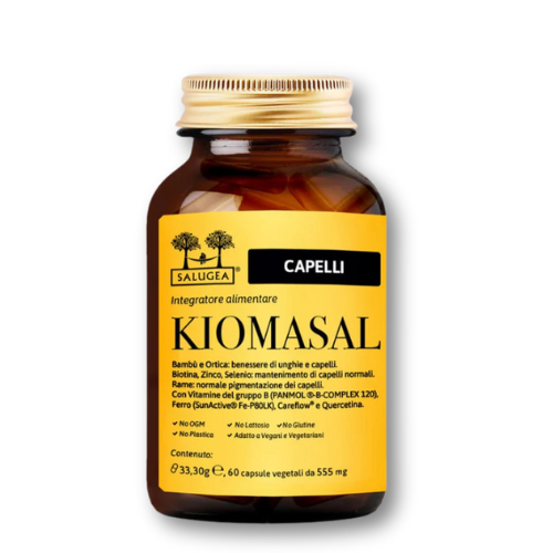 Salugea - Kiomasal Integratore per Unghie e Capelli Confezione 60 Capsule