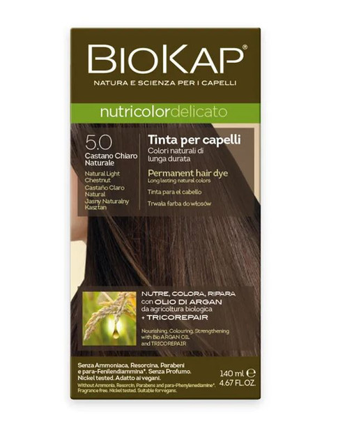 Bios Line - Biokap Nutricolor Delicato 5.0 Castano Chiaro Naturale  