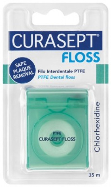 Curasept - Floss Ptfe Clorex Filo Interdentale Confezione 35 M 