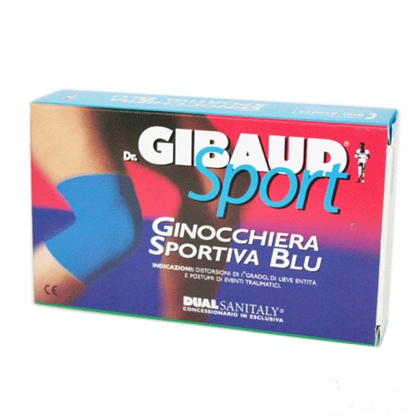 Gibaud - Ginocchiera Sportiva Blu Taglia 3 Confezione 1 Pezzo