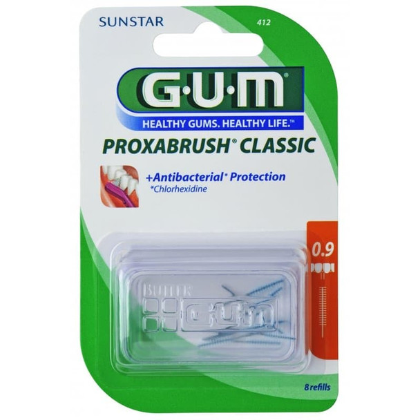 Gum - Prozabrush 412 Scovolino Confezione 8 Pezzi 