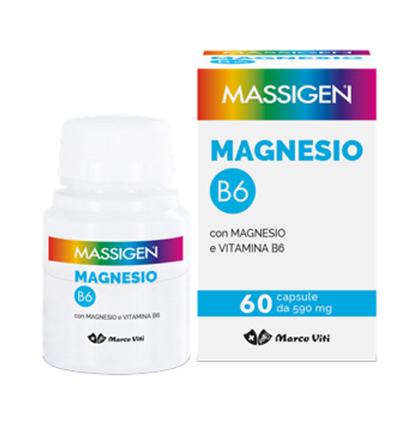 Massigen -  Magnesio B6 Confezione 60 Capsule