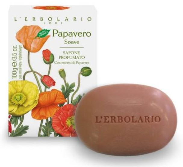 L'Erbolario - Papavero Soave Sapone Confezione 100 Gr 