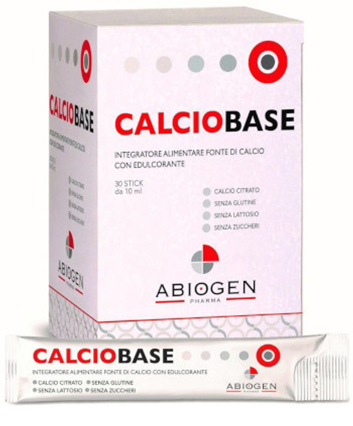 Abiogen - Calciobase Stick Confezione 30X10 Ml 