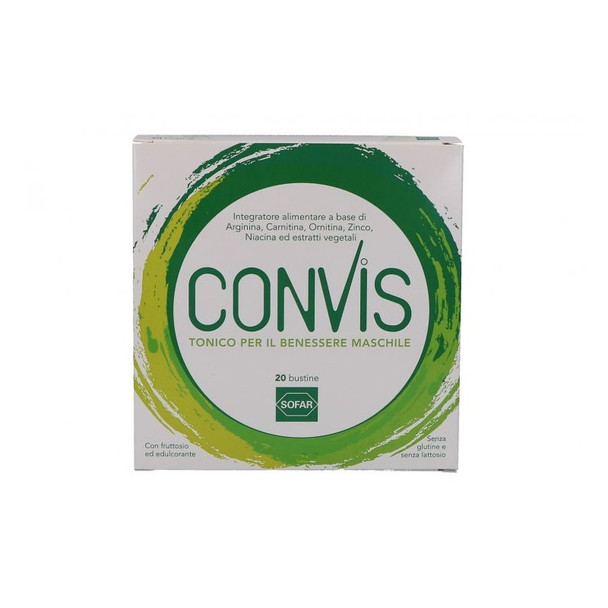 Sofar - Convis Integratore Uomo Confezione 20 Bustine Sofar - Convis Integratore Uomo Confezione 20 Bustine