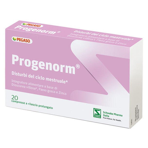 Progenorm - Integratore Alimentare Disturbi Del Ciclo Mestruale Confezione 20 Compresse