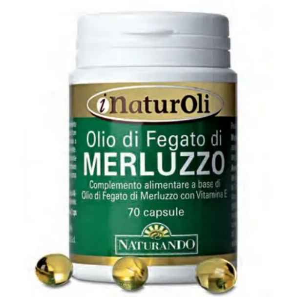 Naturando - Olio Di Fegato Merluzzo Confezione 70 Capsule 