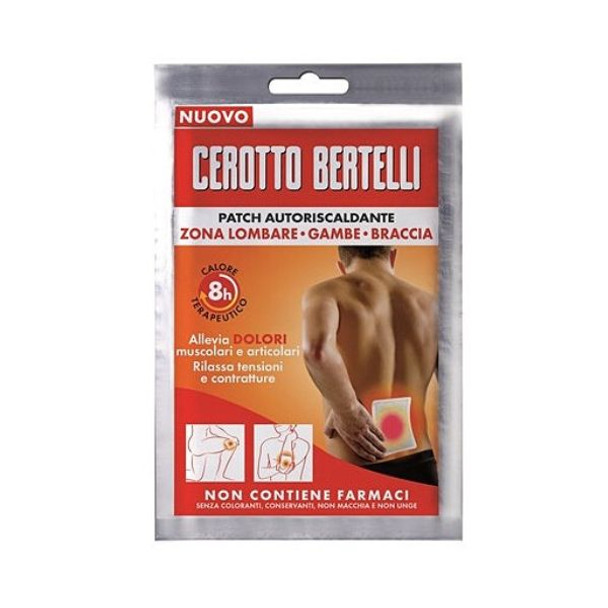 Bertelli - Cerotto Autoriscaldante Confezione 1 Pezzo