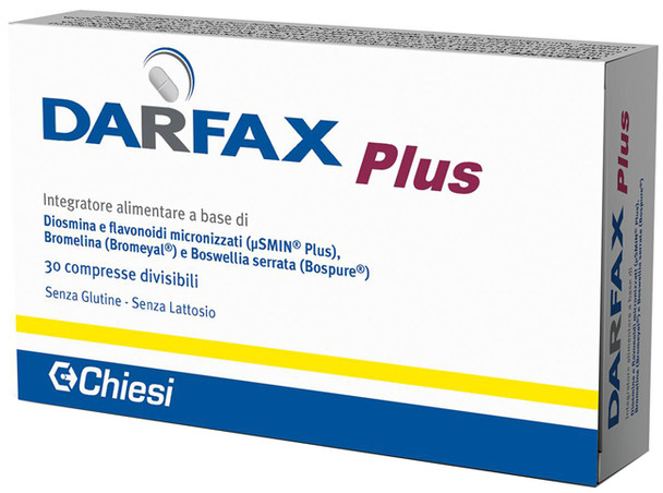 Darfax - Integratore di Diosmina Plus 1425 Mg Confezione 30 Compresse 