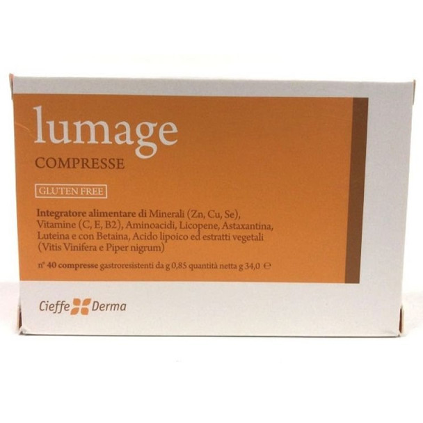 Cieffe Derma - Lumage Confezione 40 Compresse