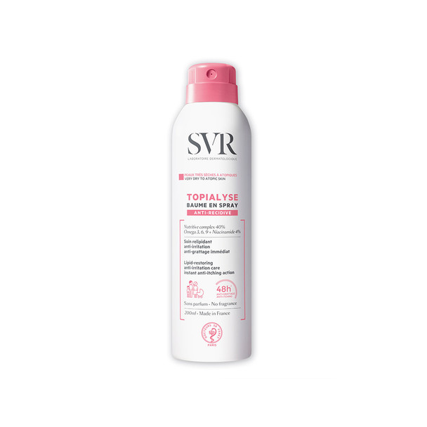 Laboratoires SVR - Topialyse Balsamo Spray Anti-prurito Confezione 200Ml Laboratoires SVR - Topialyse Balsamo Spray Anti-prurito Confezione 200Ml