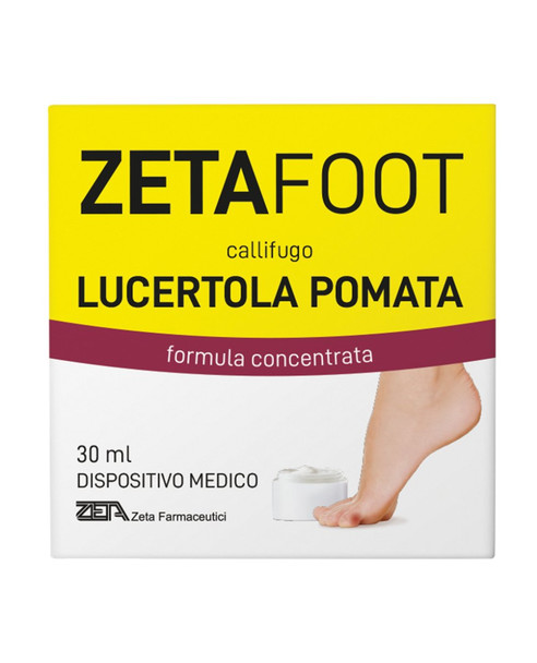 Zetafoot - Callifugo Lucertola Pomata Confezione 30 Ml (Scadenza Prodotto 28/01/2027)