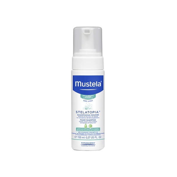 Mustela - Stelatopia Shampoo Mousse Confezione 150 Ml